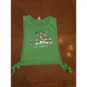 Great adventure six flags top size L womens